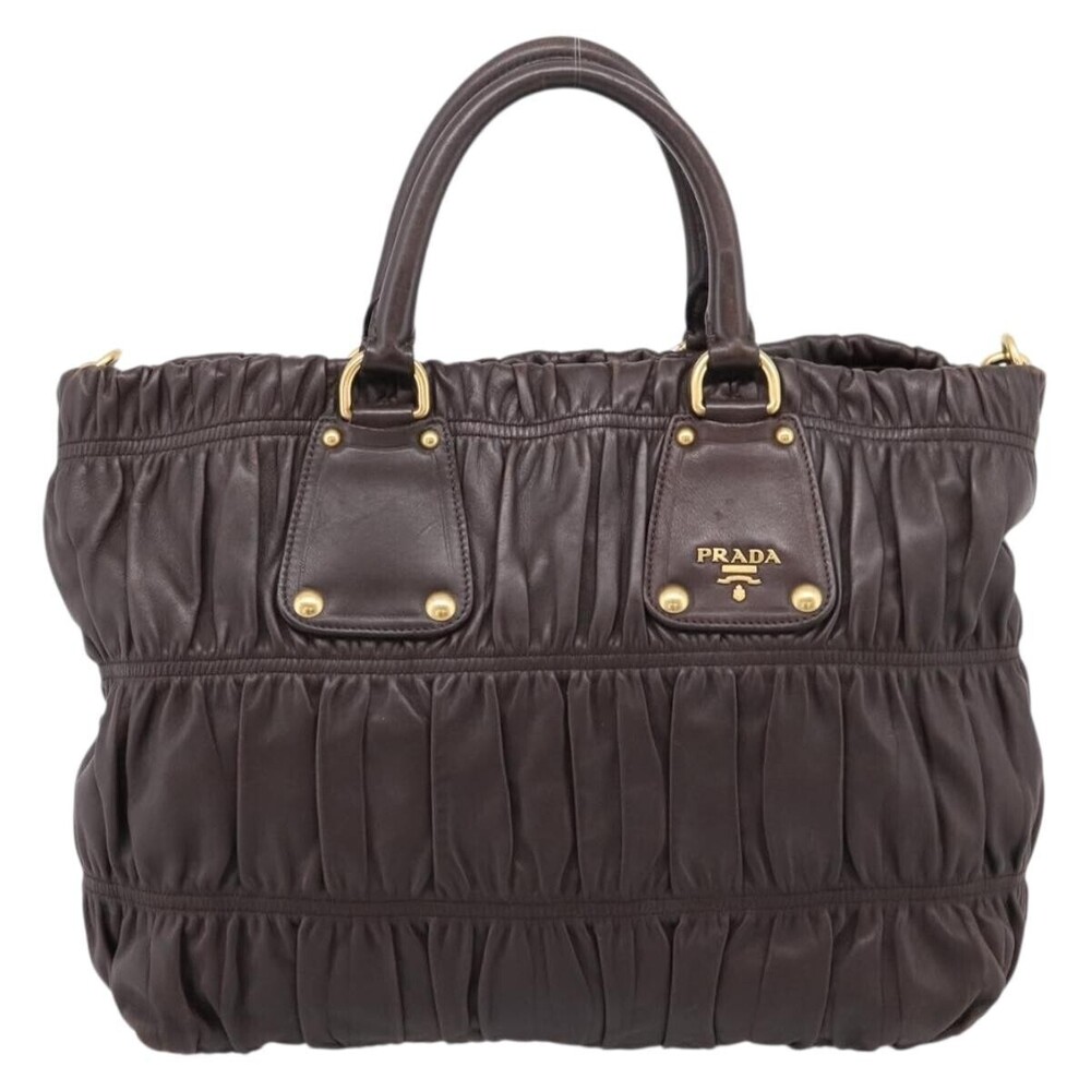 Prada Gaufre Nappa Leather Large